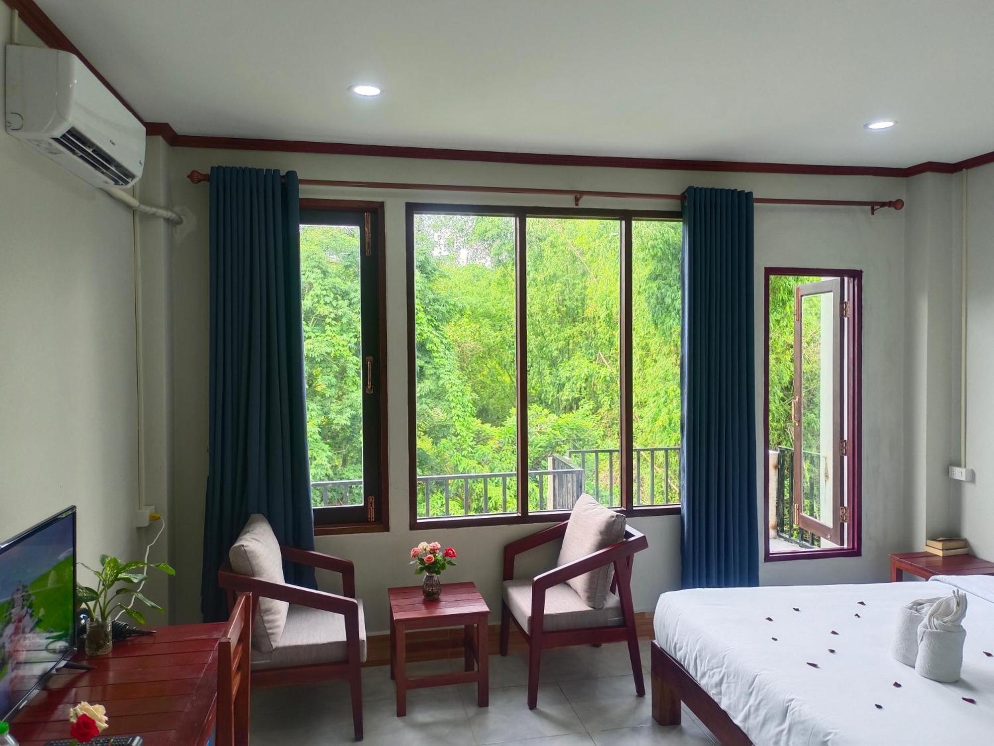 Dok Champa Resort Vang Vieng Bagian luar foto