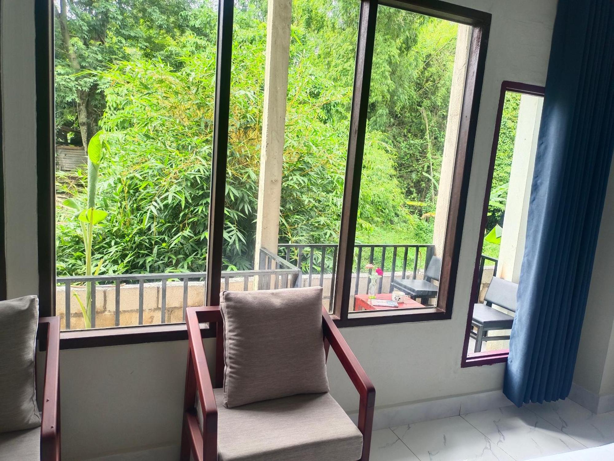 Dok Champa Resort Vang Vieng Bagian luar foto
