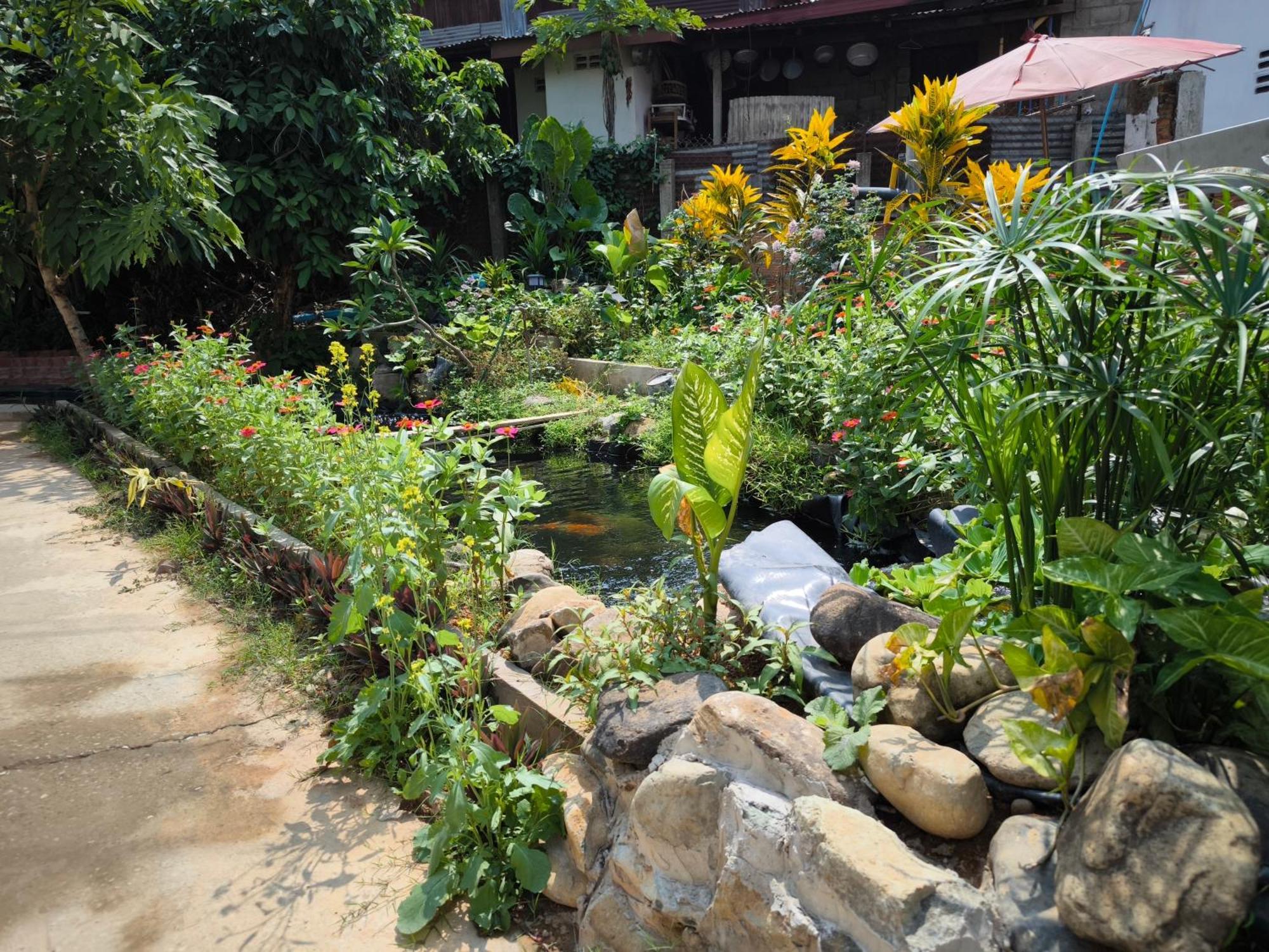 Dok Champa Resort Vang Vieng Bagian luar foto